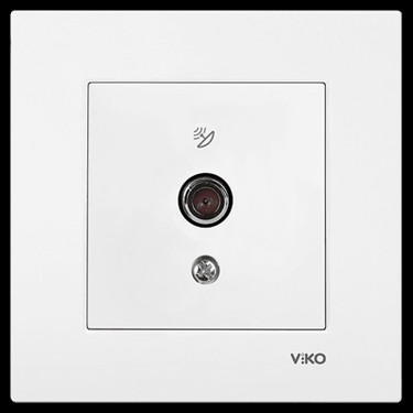 9961825009714 Viko Karre F Konnektörlü Uydu Prizi 90967009 - Görsel 1